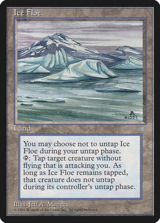 Ice Floe [Ice Age] MTG Single Magic: The Gathering  | Multizone: Comics And Games