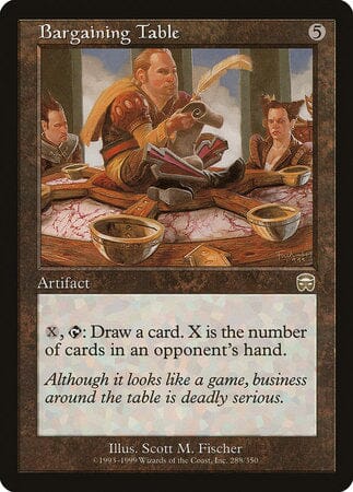 Bargaining Table [Mercadian Masques] MTG Single Magic: The Gathering  | Multizone: Comics And Games