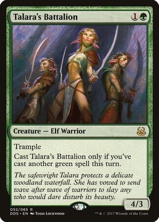 Talara's Battalion [Duel Decks: Mind vs. Might] MTG Single Magic: The Gathering  | Multizone: Comics And Games