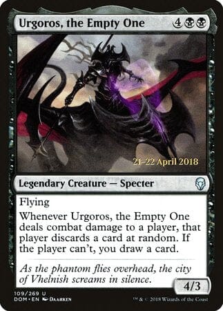 Urgoros, the Empty One [Dominaria Promos] MTG Single Magic: The Gathering  | Multizone: Comics And Games