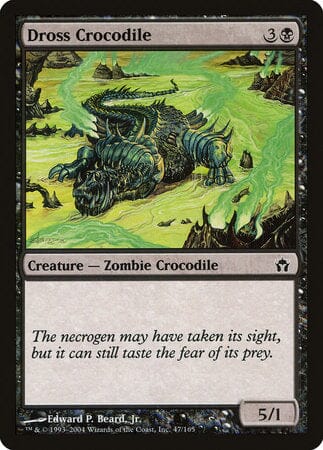 Dross Crocodile [Fifth Dawn] MTG Single Magic: The Gathering  | Multizone: Comics And Games