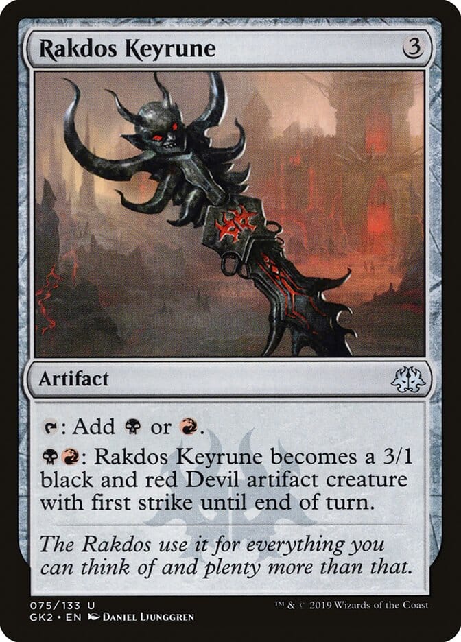 Rakdos Keyrune [Ravnica Allegiance Guild Kit] MTG Single Magic: The Gathering  | Multizone: Comics And Games