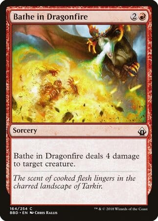 Bathe in Dragonfire [Battlebond] MTG Single Magic: The Gathering  | Multizone: Comics And Games