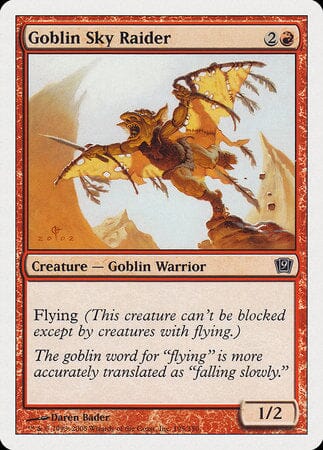 Goblin Sky Raider [Ninth Edition] MTG Single Magic: The Gathering  | Multizone: Comics And Games