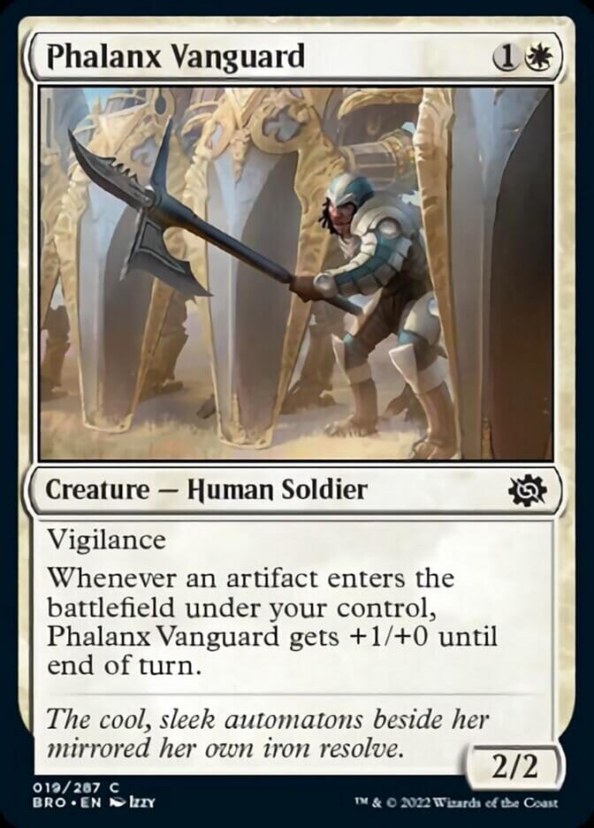 Phalanx Vanguard [The Brothers' War] MTG Single Magic: The Gathering  | Multizone: Comics And Games