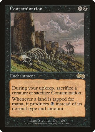 Contamination [Urza's Saga] MTG Single Magic: The Gathering  | Multizone: Comics And Games