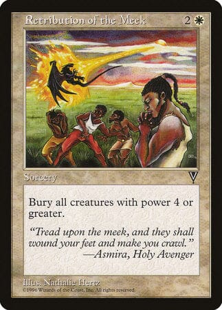 Retribution of the Meek [Visions] MTG Single Magic: The Gathering  | Multizone: Comics And Games