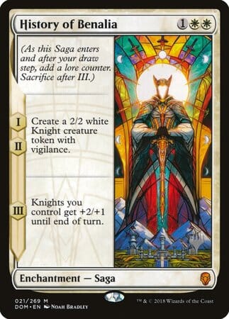 History of Benalia [Dominaria Promos] MTG Single Magic: The Gathering  | Multizone: Comics And Games