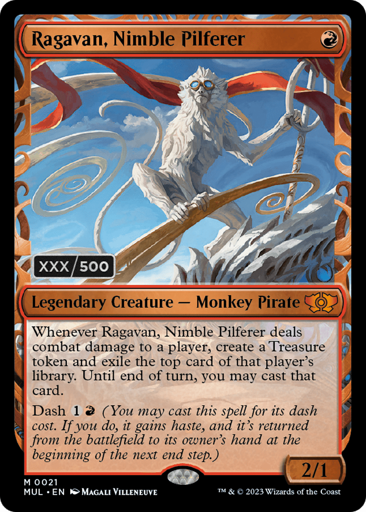 Ragavan, Nimble Pilferer (Serialized) [Multiverse Legends] MTG Single Magic: The Gathering  | Multizone: Comics And Games