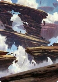 Boulderloft Pathway Art Card [Zendikar Rising Art Series] MTG Single Magic: The Gathering  | Multizone: Comics And Games
