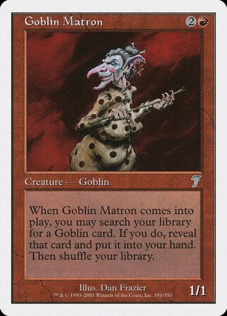Goblin Matron [Seventh Edition] MTG Single Magic: The Gathering  | Multizone: Comics And Games
