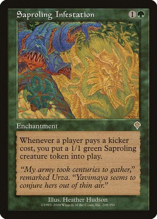 Saproling Infestation [Invasion] MTG Single Magic: The Gathering  | Multizone: Comics And Games