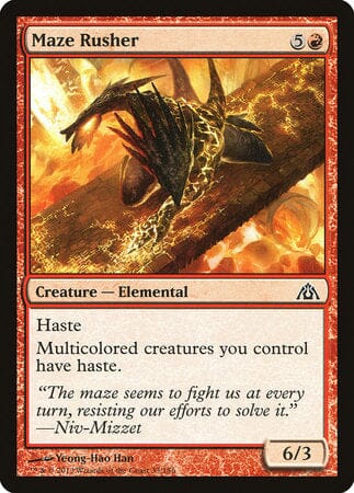 Maze Rusher [Dragon's Maze] MTG Single Magic: The Gathering  | Multizone: Comics And Games