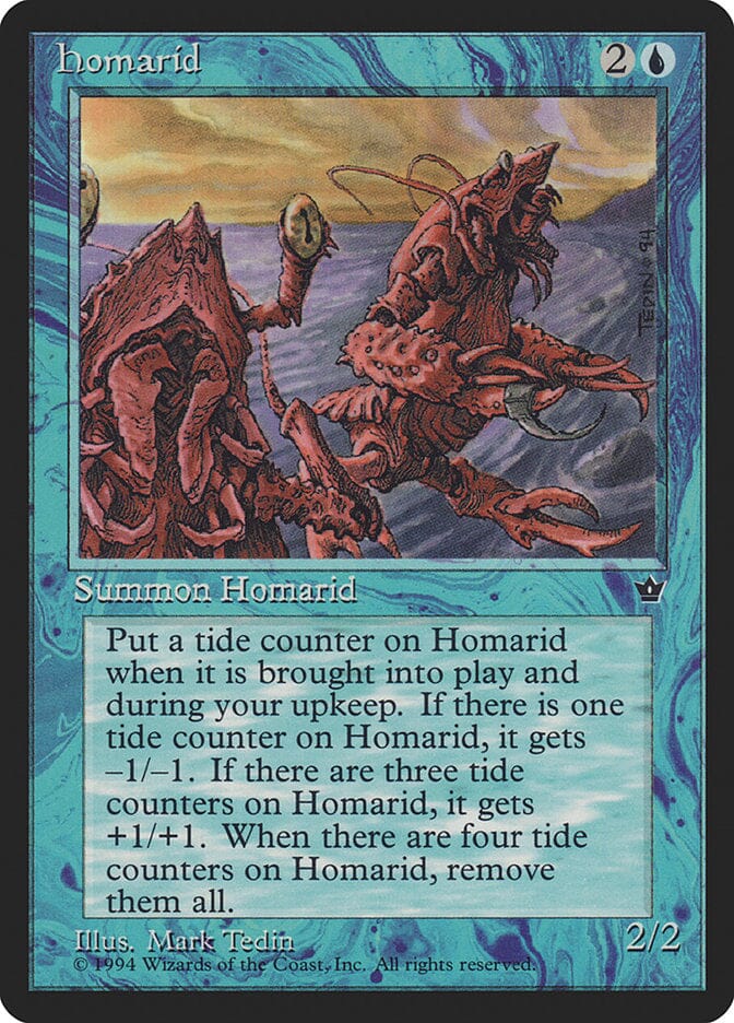 Homarid (Mark Tedin) [Fallen Empires] MTG Single Magic: The Gathering  | Multizone: Comics And Games