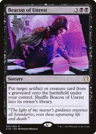 Beacon of Unrest [Commander 2019] MTG Single Magic: The Gathering  | Multizone: Comics And Games