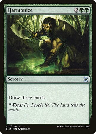 Harmonize [Eternal Masters] MTG Single Magic: The Gathering  | Multizone: Comics And Games