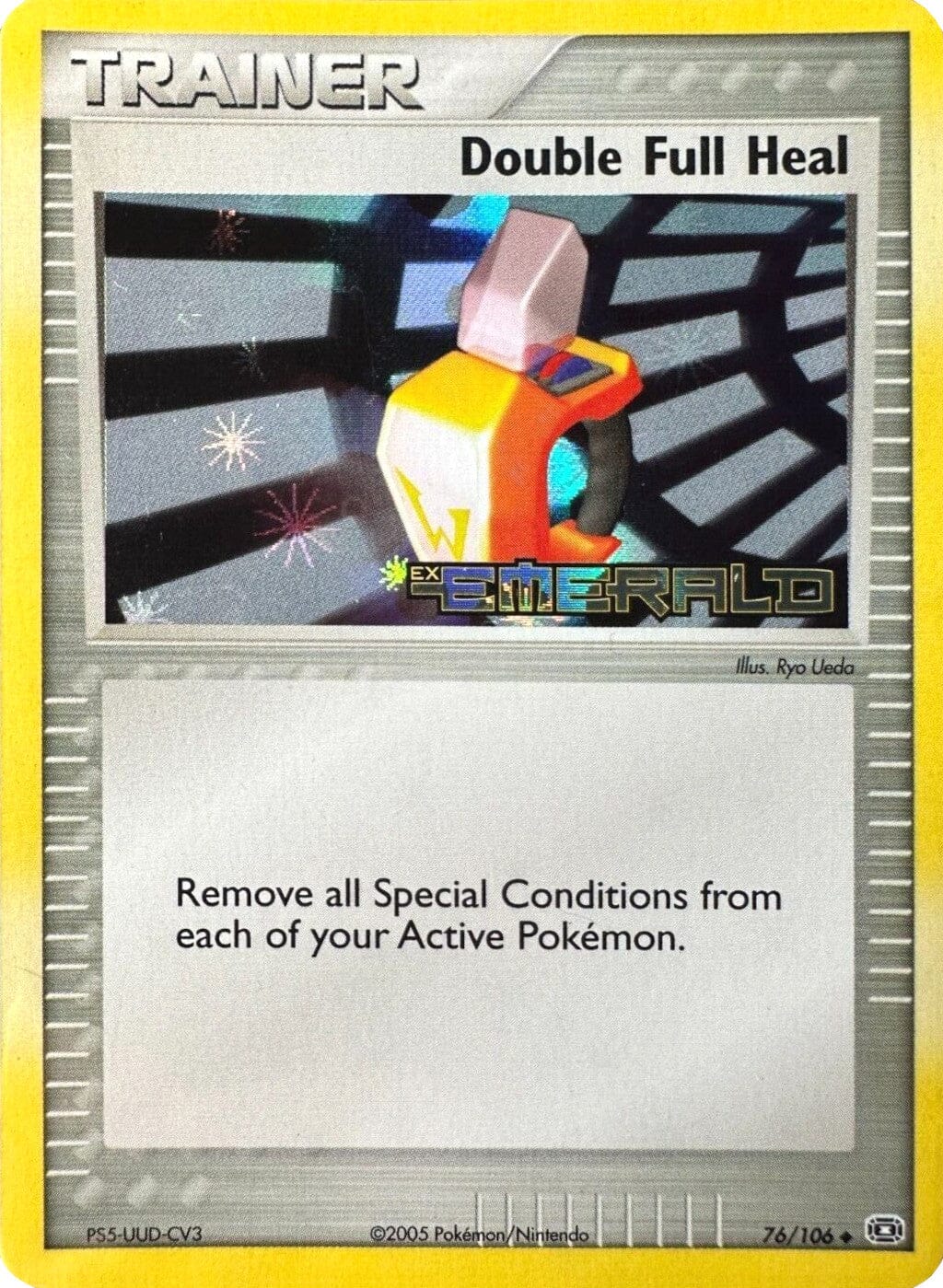 Double Full Heal (76/106) (Stamped) [EX: Emerald] Pokemon Single Pokémon  | Multizone: Comics And Games