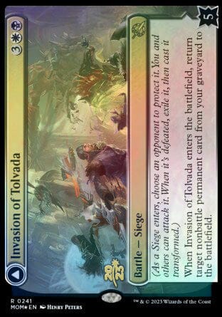 Invasion of Tolvada // The Broken Sky [March of the Machine Prerelease Promos] MTG Single Magic: The Gathering  | Multizone: Comics And Games