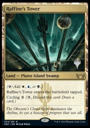 Raffine's Tower (Promo Pack) [Streets of New Capenna Promos] MTG Single Magic: The Gathering  | Multizone: Comics And Games
