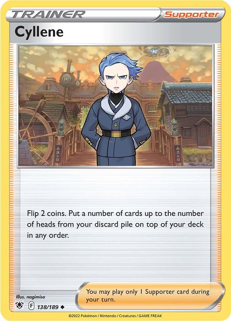 Cyllene (138/189) [Sword & Shield: Astral Radiance] Pokemon Single Pokémon  | Multizone: Comics And Games