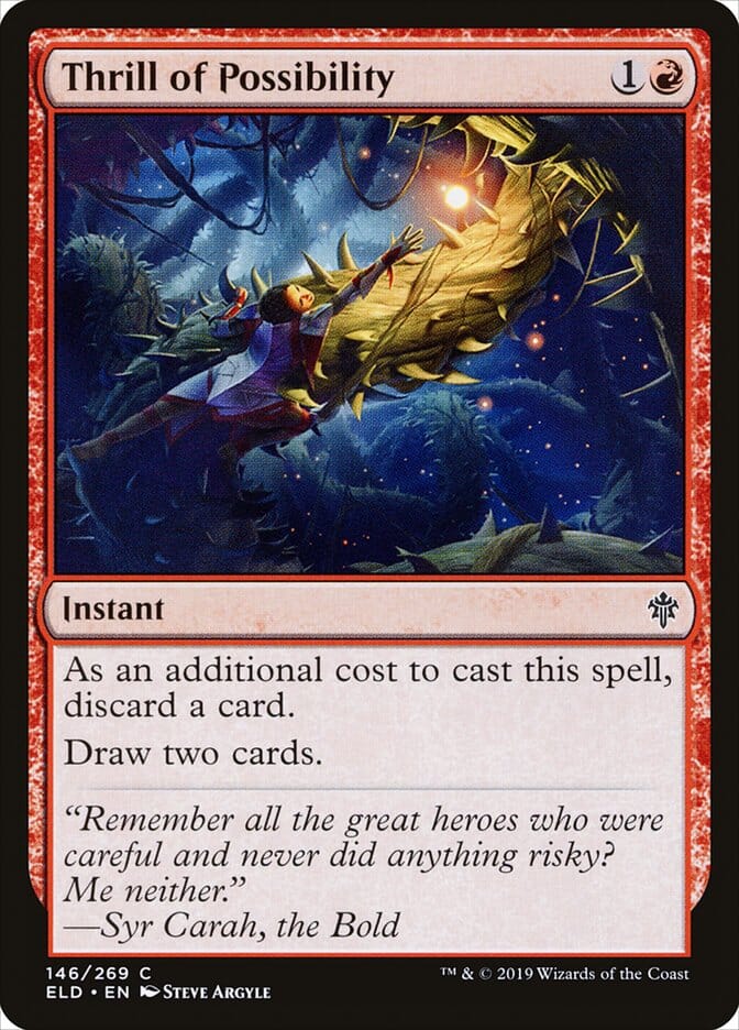 Thrill of Possibility [Throne of Eldraine] MTG Single Magic: The Gathering  | Multizone: Comics And Games