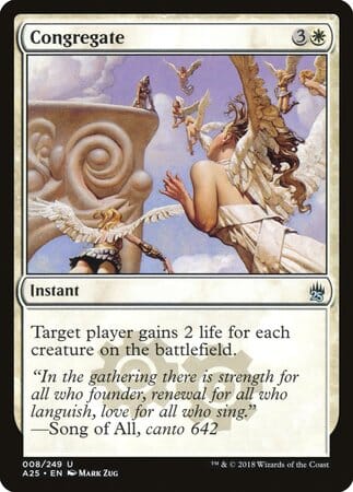 Congregate [Masters 25] MTG Single Magic: The Gathering  | Multizone: Comics And Games