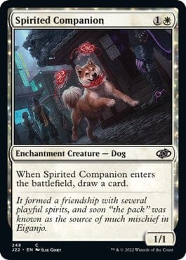Spirited Companion [Jumpstart 2022] MTG Single Magic: The Gathering  | Multizone: Comics And Games