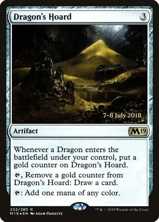 Dragon's Hoard [Core Set 2019 Promos] MTG Single Magic: The Gathering  | Multizone: Comics And Games