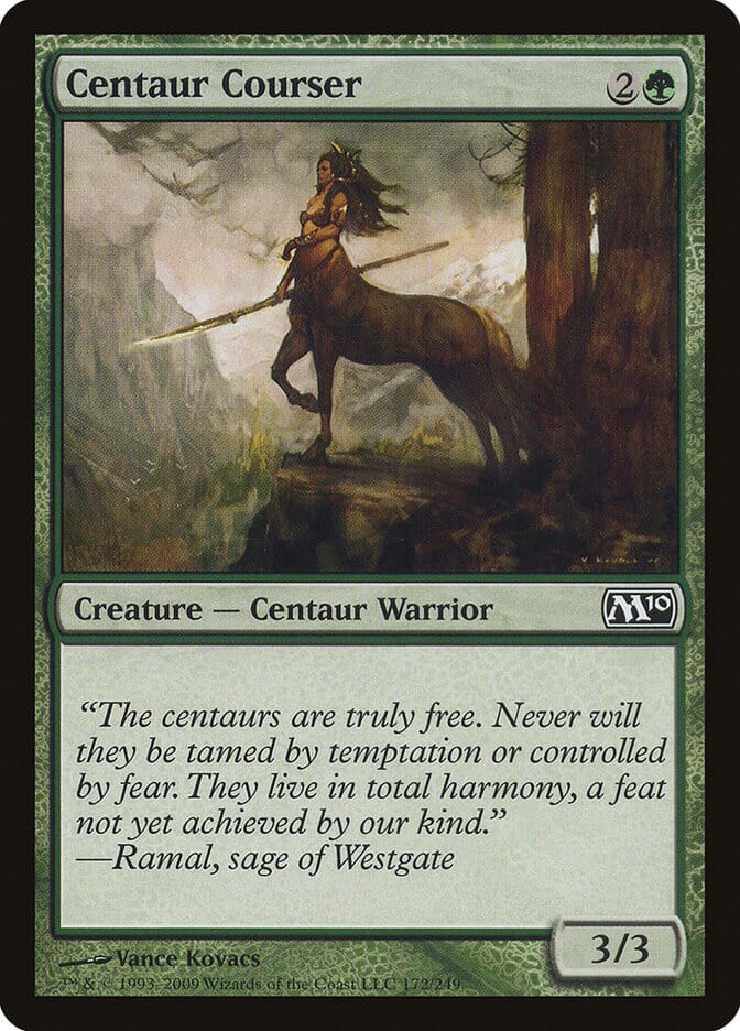 Centaur Courser [Magic 2010] MTG Single Magic: The Gathering  | Multizone: Comics And Games
