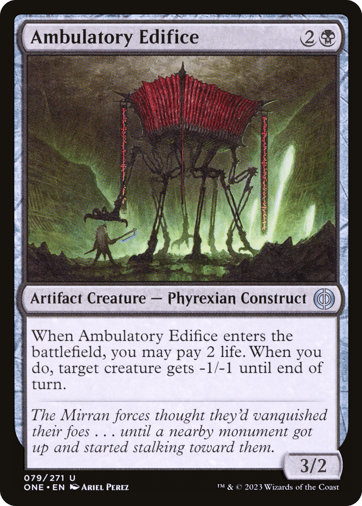 Ambulatory Edifice [Phyrexia: All Will Be One] MTG Single Magic: The Gathering  | Multizone: Comics And Games