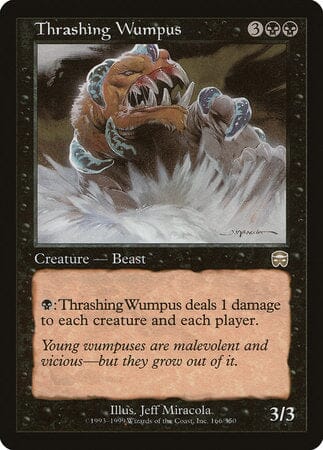 Thrashing Wumpus [Mercadian Masques] MTG Single Magic: The Gathering  | Multizone: Comics And Games