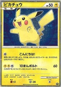 Pikachu (PW5) (Japanese) [Pikachu World Collection Promos] Pokemon Single Pokémon  | Multizone: Comics And Games