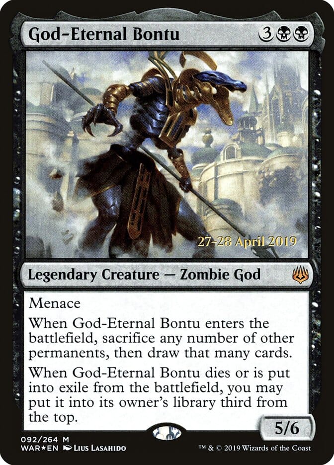 God-Eternal Bontu [War of the Spark Prerelease Promos] MTG Single Magic: The Gathering  | Multizone: Comics And Games