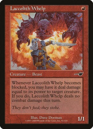 Laccolith Whelp [Nemesis] MTG Single Magic: The Gathering  | Multizone: Comics And Games