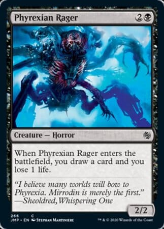 Phyrexian Rager [Jumpstart] MTG Single Magic: The Gathering  | Multizone: Comics And Games