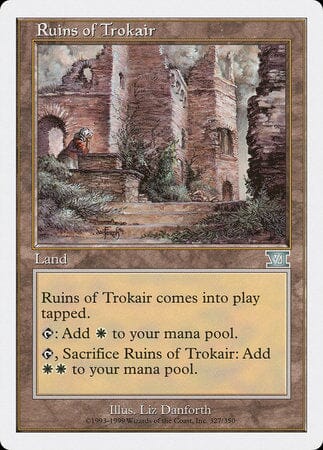 Ruins of Trokair [Classic Sixth Edition] MTG Single Magic: The Gathering  | Multizone: Comics And Games