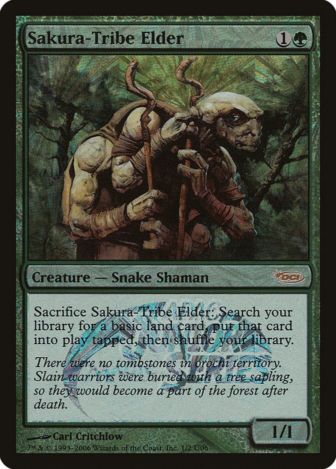 Sakura-Tribe Elder [Junior APAC Series] MTG Single Magic: The Gathering  | Multizone: Comics And Games