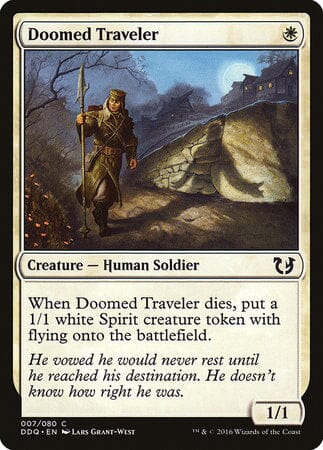 Doomed Traveler [Duel Decks: Blessed vs. Cursed] MTG Single Magic: The Gathering  | Multizone: Comics And Games