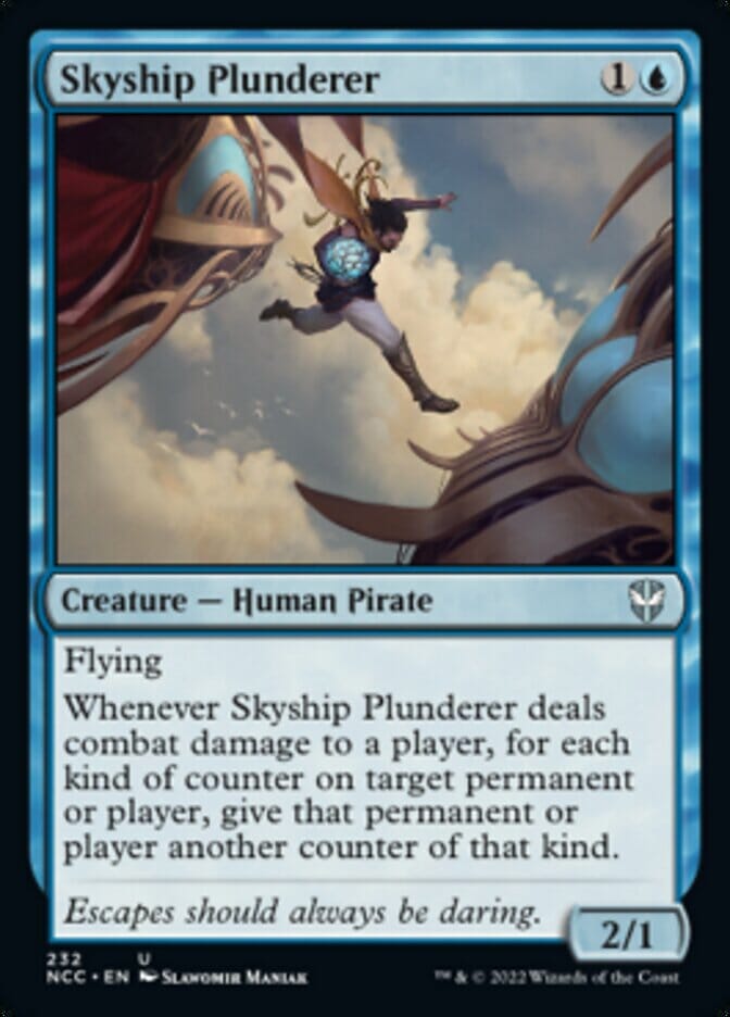 Skyship Plunderer [Streets of New Capenna Commander] MTG Single Magic: The Gathering  | Multizone: Comics And Games