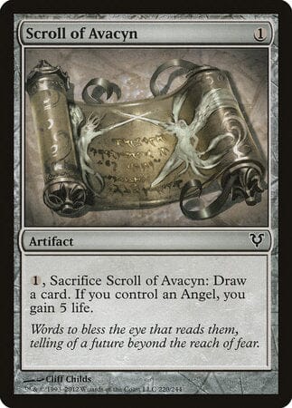 Scroll of Avacyn [Avacyn Restored] MTG Single Magic: The Gathering  | Multizone: Comics And Games