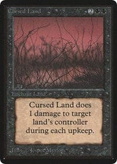 Cursed Land [Limited Edition Beta] MTG Single Magic: The Gathering  | Multizone: Comics And Games