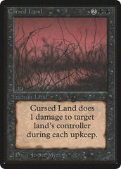 Cursed Land [Limited Edition Beta] MTG Single Magic: The Gathering  | Multizone: Comics And Games