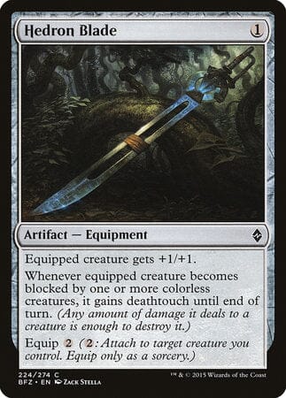 Hedron Blade [Battle for Zendikar] MTG Single Magic: The Gathering  | Multizone: Comics And Games