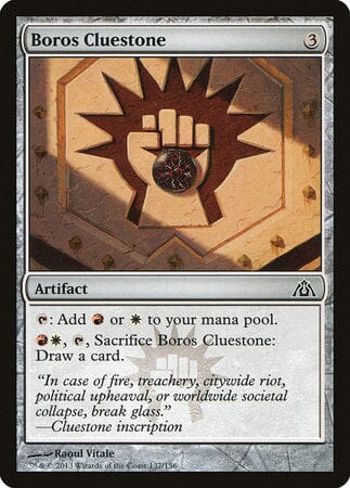 Boros Cluestone [Dragon's Maze] MTG Single Magic: The Gathering  | Multizone: Comics And Games