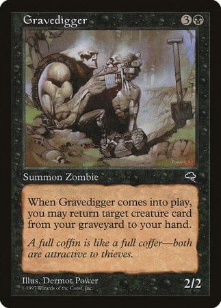 Gravedigger [Tempest] MTG Single Magic: The Gathering  | Multizone: Comics And Games