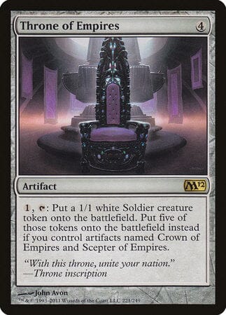 Throne of Empires [Magic 2012] MTG Single Magic: The Gathering  | Multizone: Comics And Games