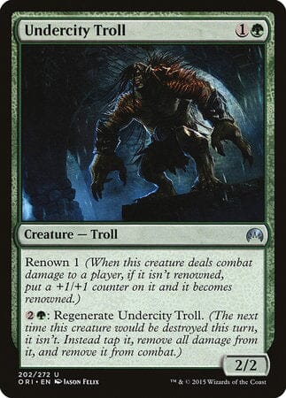 Undercity Troll [Magic Origins] MTG Single Magic: The Gathering  | Multizone: Comics And Games