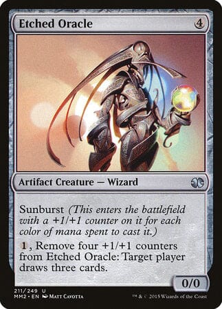 Etched Oracle [Modern Masters 2015] MTG Single Magic: The Gathering  | Multizone: Comics And Games
