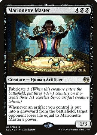 Marionette Master [Kaladesh Promos] MTG Single Magic: The Gathering  | Multizone: Comics And Games