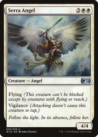Serra Angel [Welcome Deck 2016] MTG Single Magic: The Gathering  | Multizone: Comics And Games